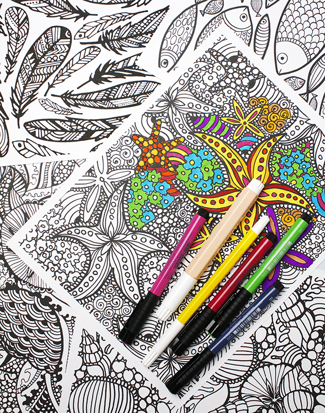alisaburke new coloring pages in the shop