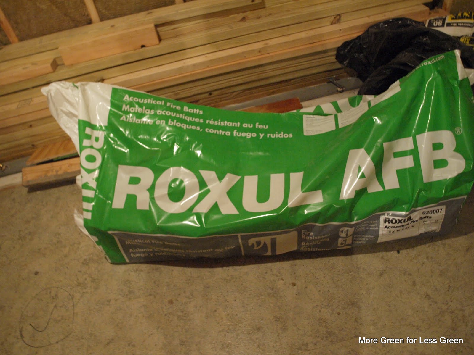 More Green For Less Green Basement Insulation Options Rockwool Rocks!