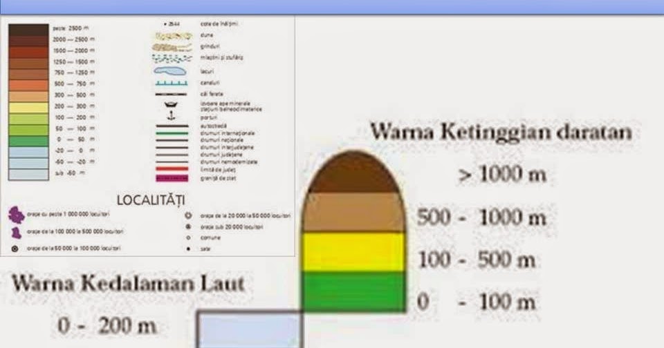 Pustakanet Dellas Interpretasi Peta Tentang Pola Dan Bentuk Bentuk Muka Bumi