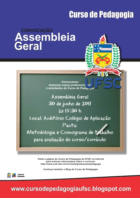 Objetivo do curso de pedagogia