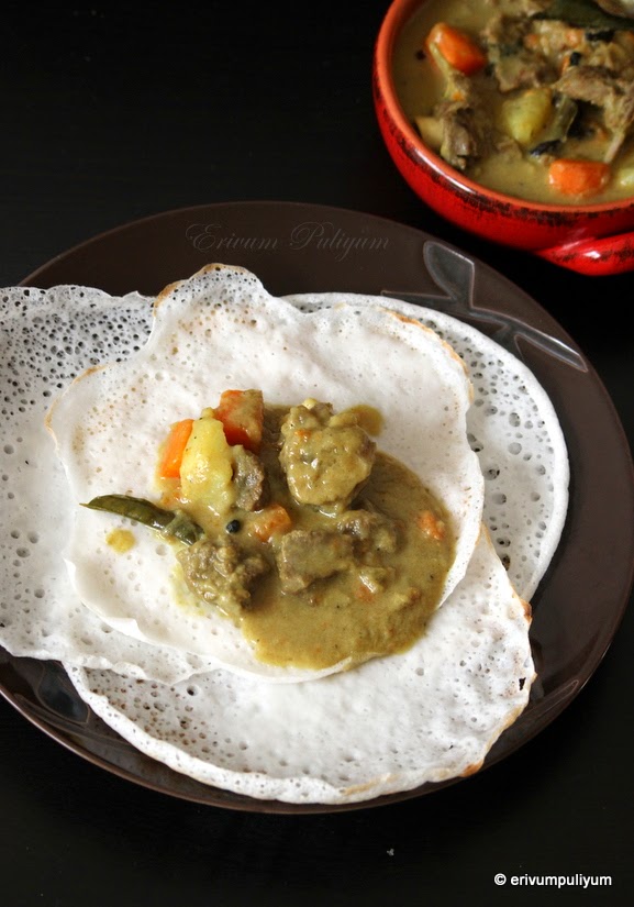 Erivum Puliyum: Mutton Stew (Kerala Style)