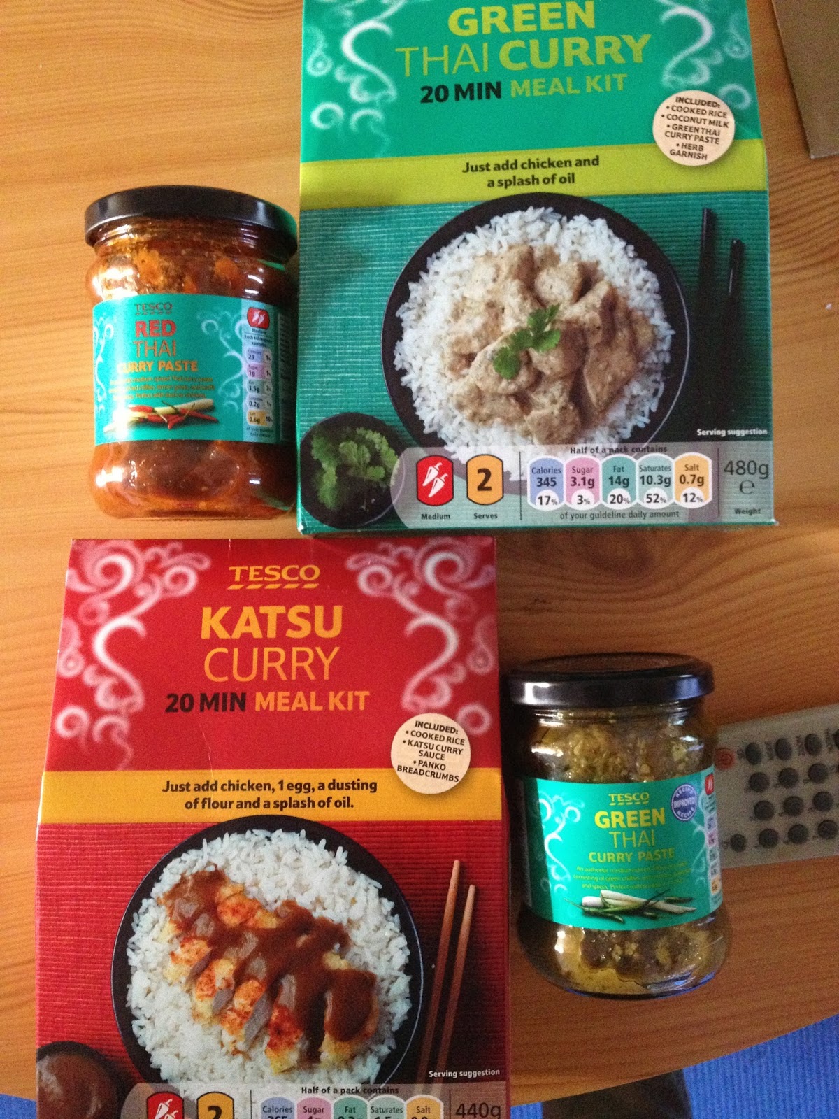 FOODSTUFF FINDS Tesco Katsu Curry 20 Min Meal Kit [by NLi10] (UKTesco)