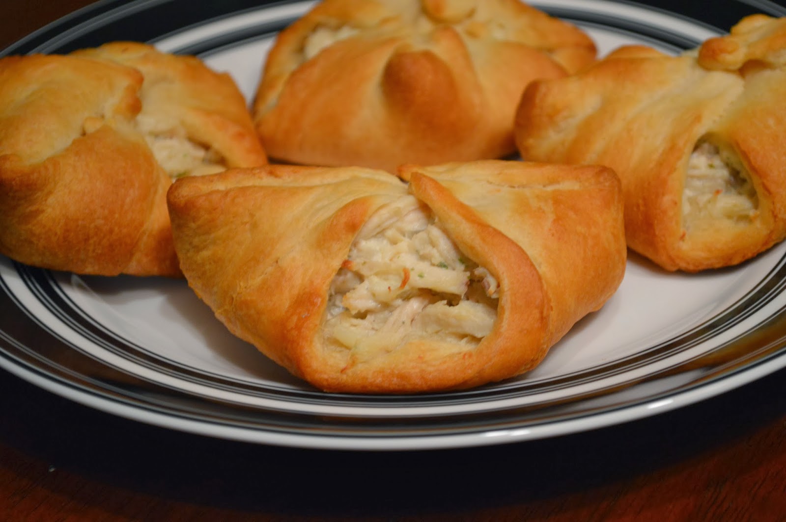 One Day At A Time From My Kitchen To Yours Boursin Chicken Crescents