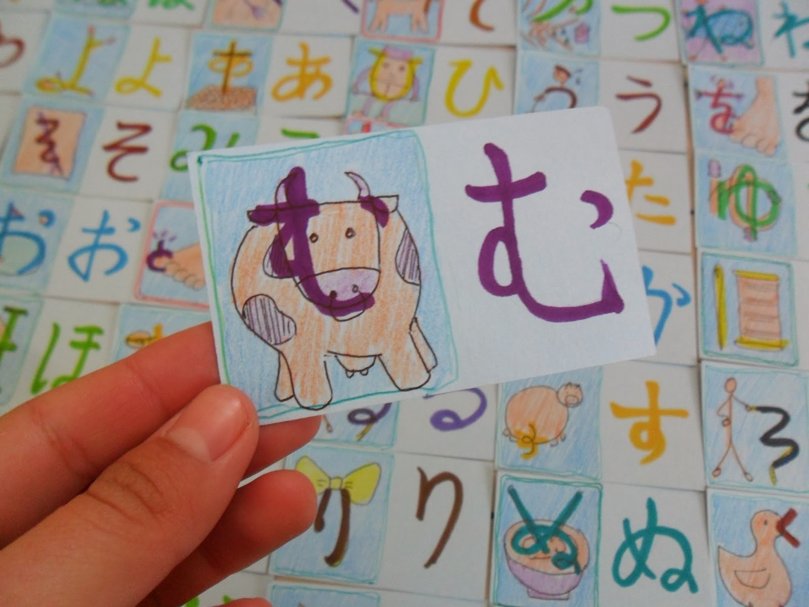Annie's Journal: Fun Hiragana Flashcards