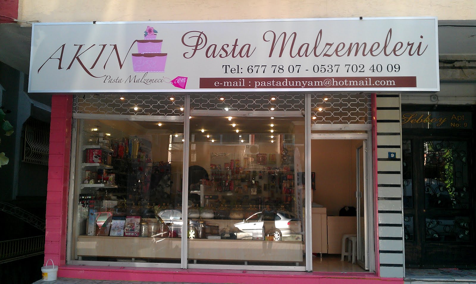 AKIN PASTACILIK MALZEMELERİ BAHÇELİEVLER/BAKIRKÖY/BEYLİKDÜZÜ Mağazamız