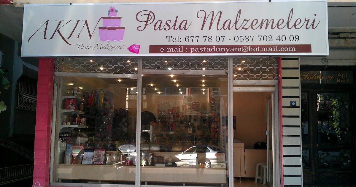 AKIN PASTACILIK MALZEMELERİ BAHÇELİEVLER/BAKIRKÖY/BEYLİKDÜZÜ Mağazamız