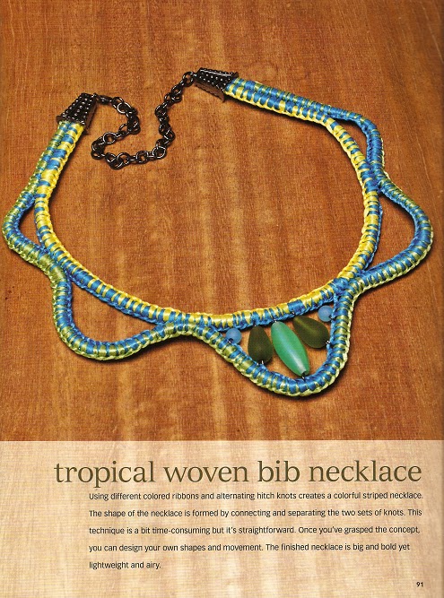 book review - fiber and cord jewelry