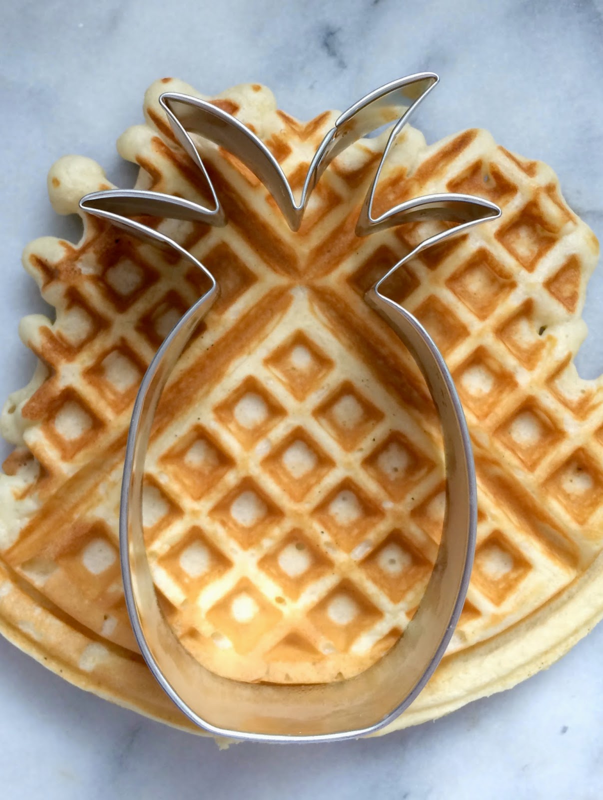 Jac o' lyn Murphy Pineapple Waffles and Syrup