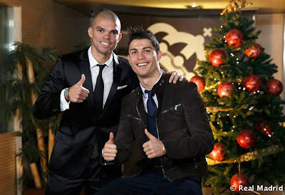 Pepe, Cristiano y los deseos navideños del Real Madrid