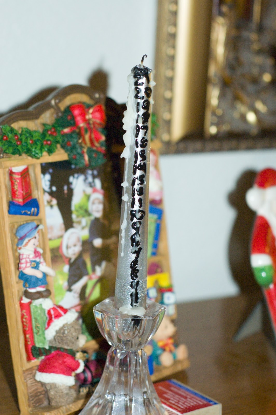 Mommy Lessons 101 Christmas Candle Tradition (and DIY Christmas