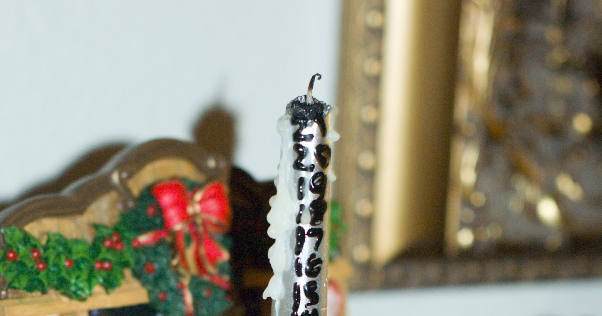 Mommy Lessons 101 Christmas Candle Tradition (and DIY Christmas