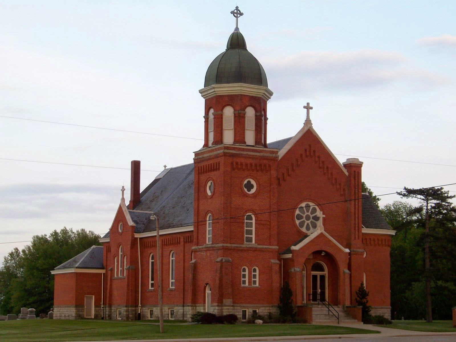 Catholic Architecture and History of Toledo, Ohio The Twin Church of
