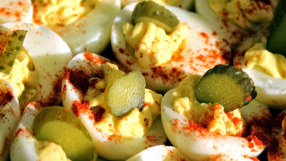 52 Ways to Cook "Old School" DEVILED EGGS 52 Church PotLuck Dishes