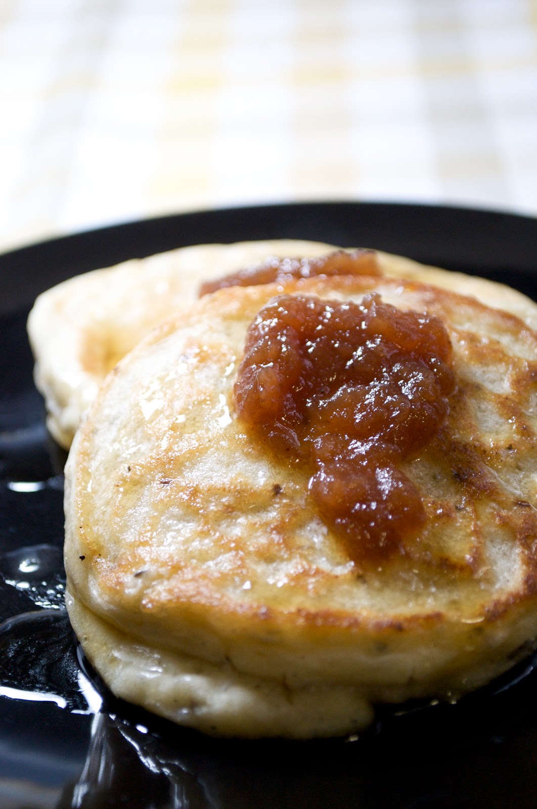 Fresh Love Homestead Apple Cider Pancakes Gluten Free + Vegan