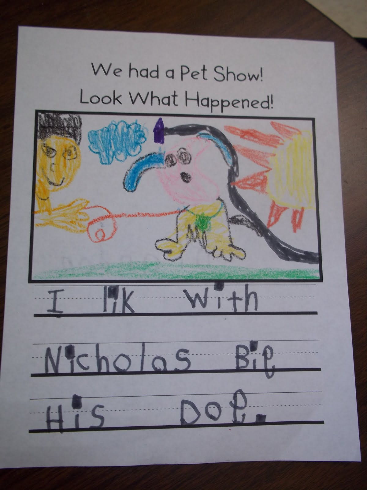 Mrs. Wood's Kindergarten Class: Pets!
