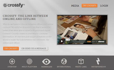 Conteúdos impressos com conteúdos digitais Crossfy
