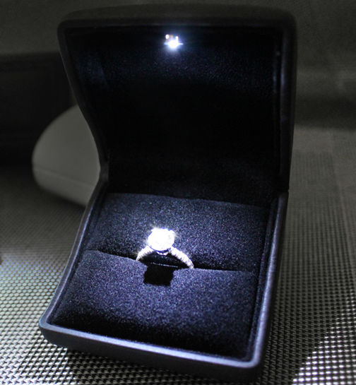 Proposal Ring Box With Light Proposal Ring Box With Light
