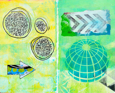 NEW stencil release from StencilGirl and Mary C. Nasser