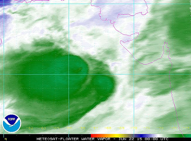 arabian sea depression 97A june 2015 hujarat