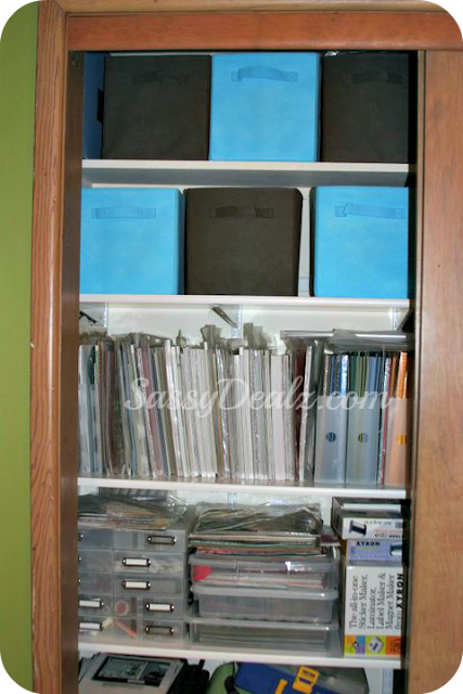 craft room organization organizing scrapbooking closet or crafts