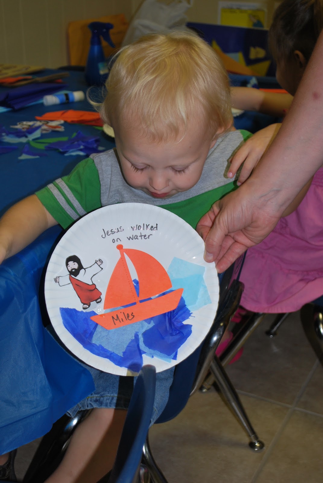 Blessings for Bible School Teachers Jesus Walks on Water