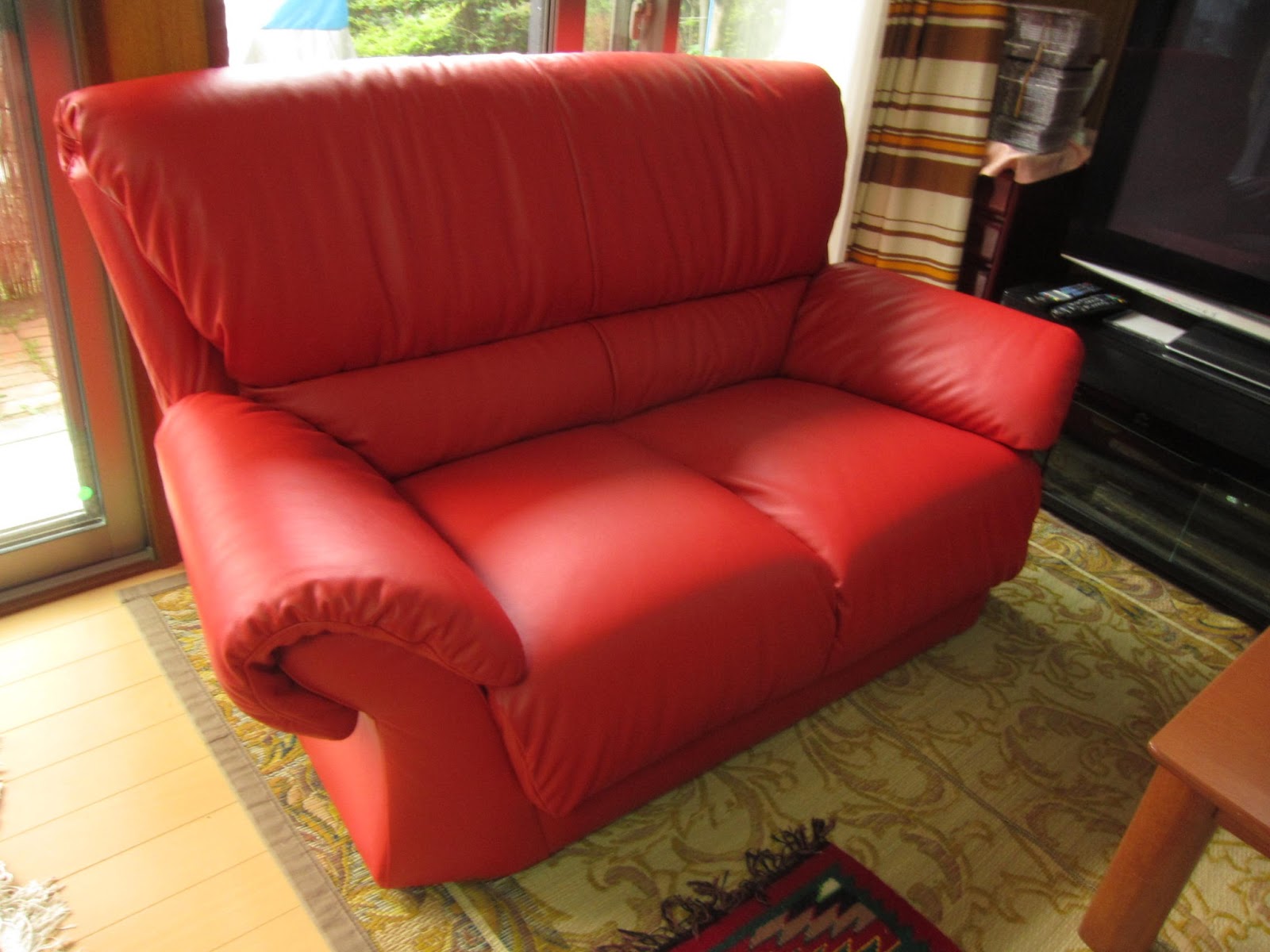 Yanagi Woodworks 革ソファ張り替え