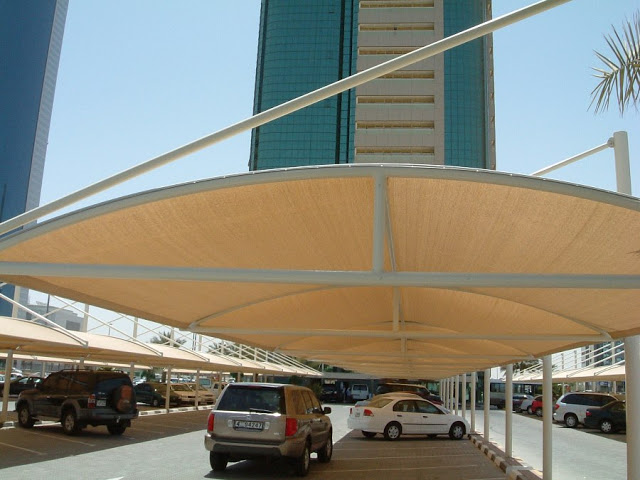 Manufacturers  And Suppliers: Car Park Shade In UAE