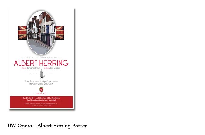 UW Opera-Albert Herring Poster