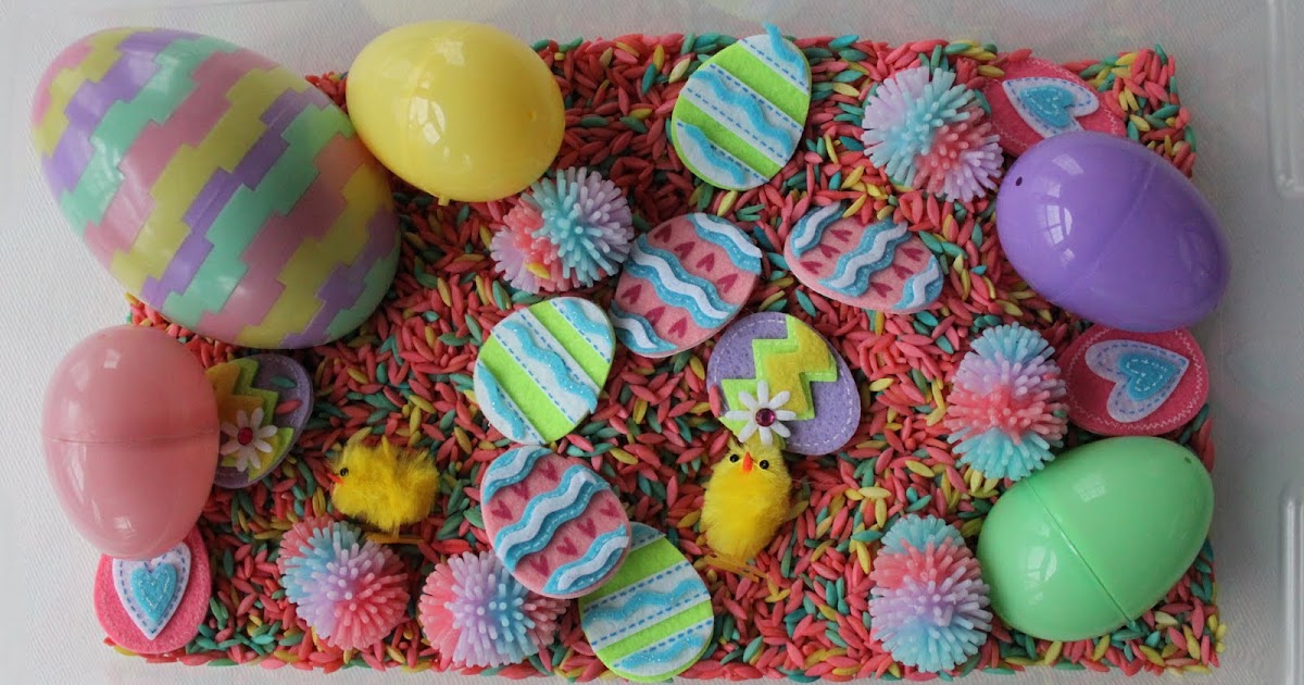 Playing House: Easter Sensory Bin