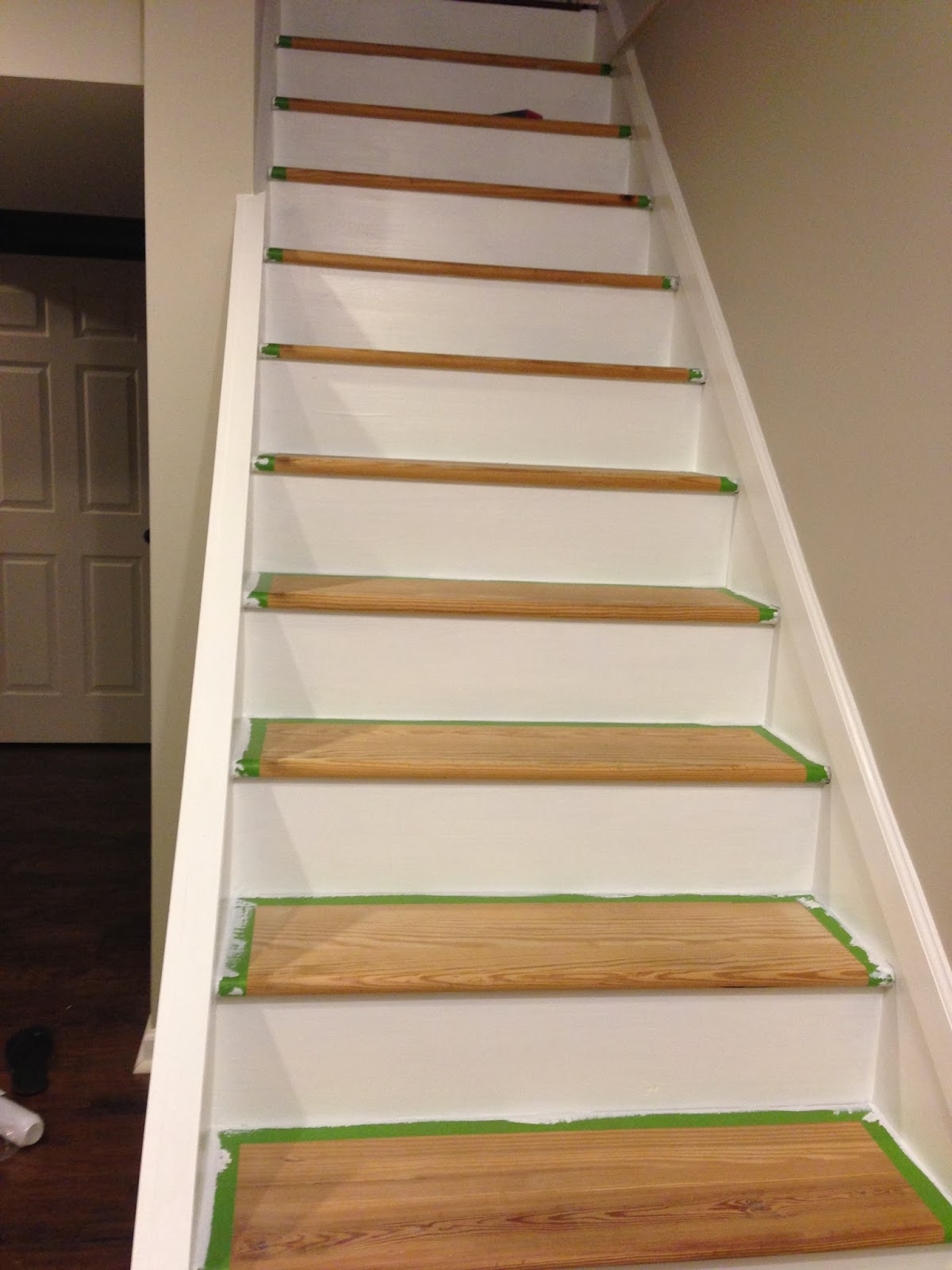 Chic meets Healthy REFINISHING BASEMENT STAIRS PART 1