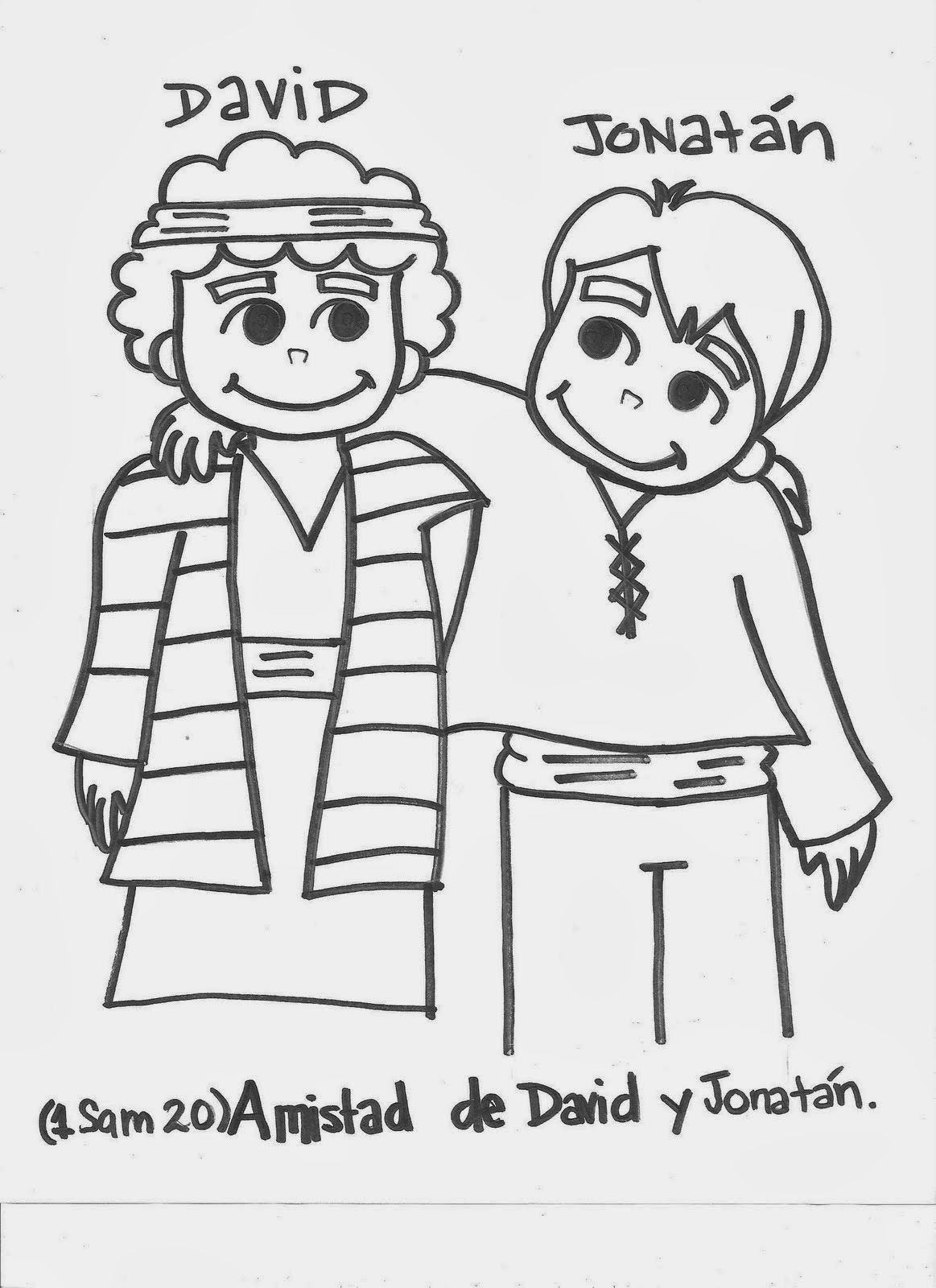 Historias Biblicas Para Ninos La Amistad De David Y Jonatan