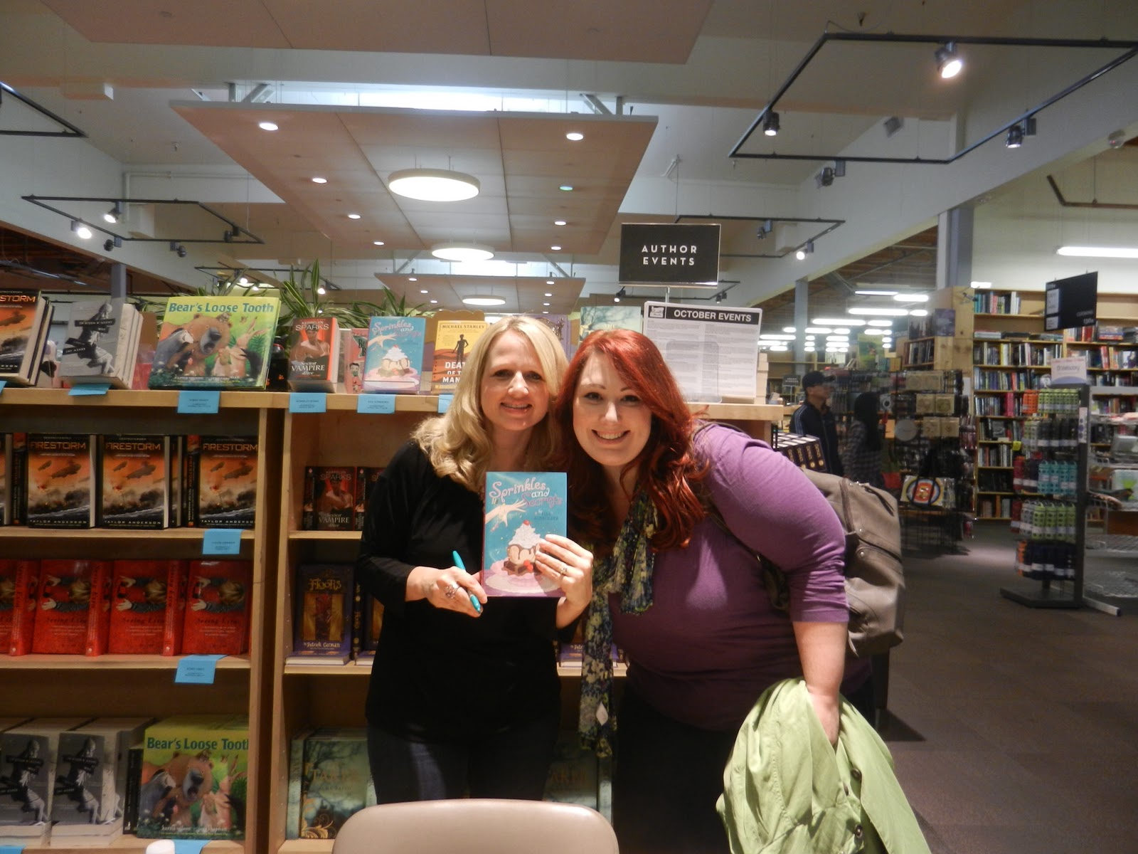 The web site of Lisa Schroeder Sprinkles and Secrets release party! SO