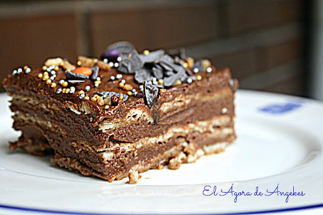 Tarta De Galletas A La Antigua
