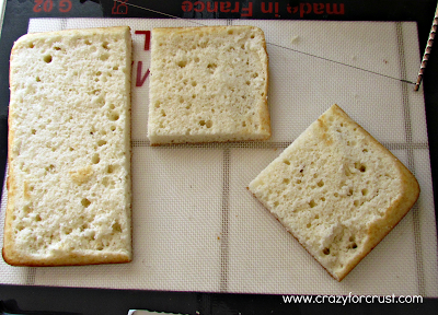 white bread on a cutting board