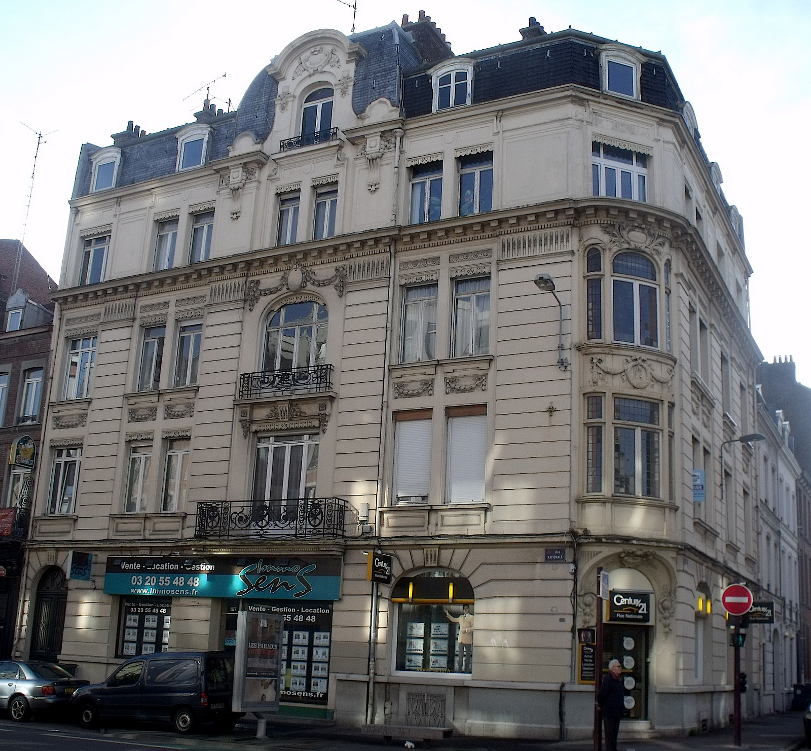 Lille, l'art nouveau et l'art déco Lille centre, rue Nationale