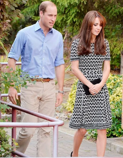 Kate Middleton and Prince William visited Harrow College for World Mental Health Day