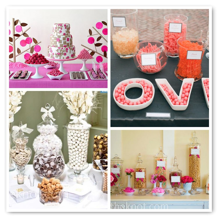 Drunk on Sugar the Candy Bar The Blushing Bride