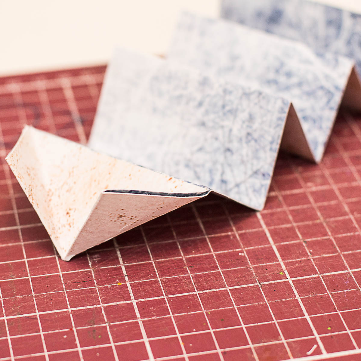 13 arts The small triangular book tuto by Maria Potapovich