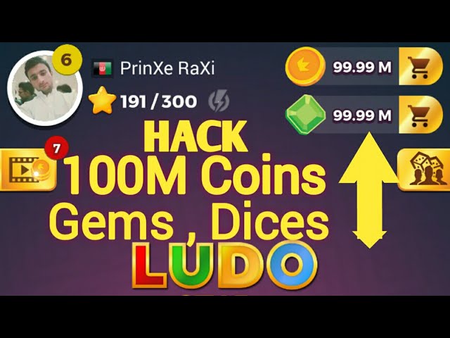 LUDO STAR | HOW TO HACK 100 MILLION COINS , GEMS , LUCKY DICES