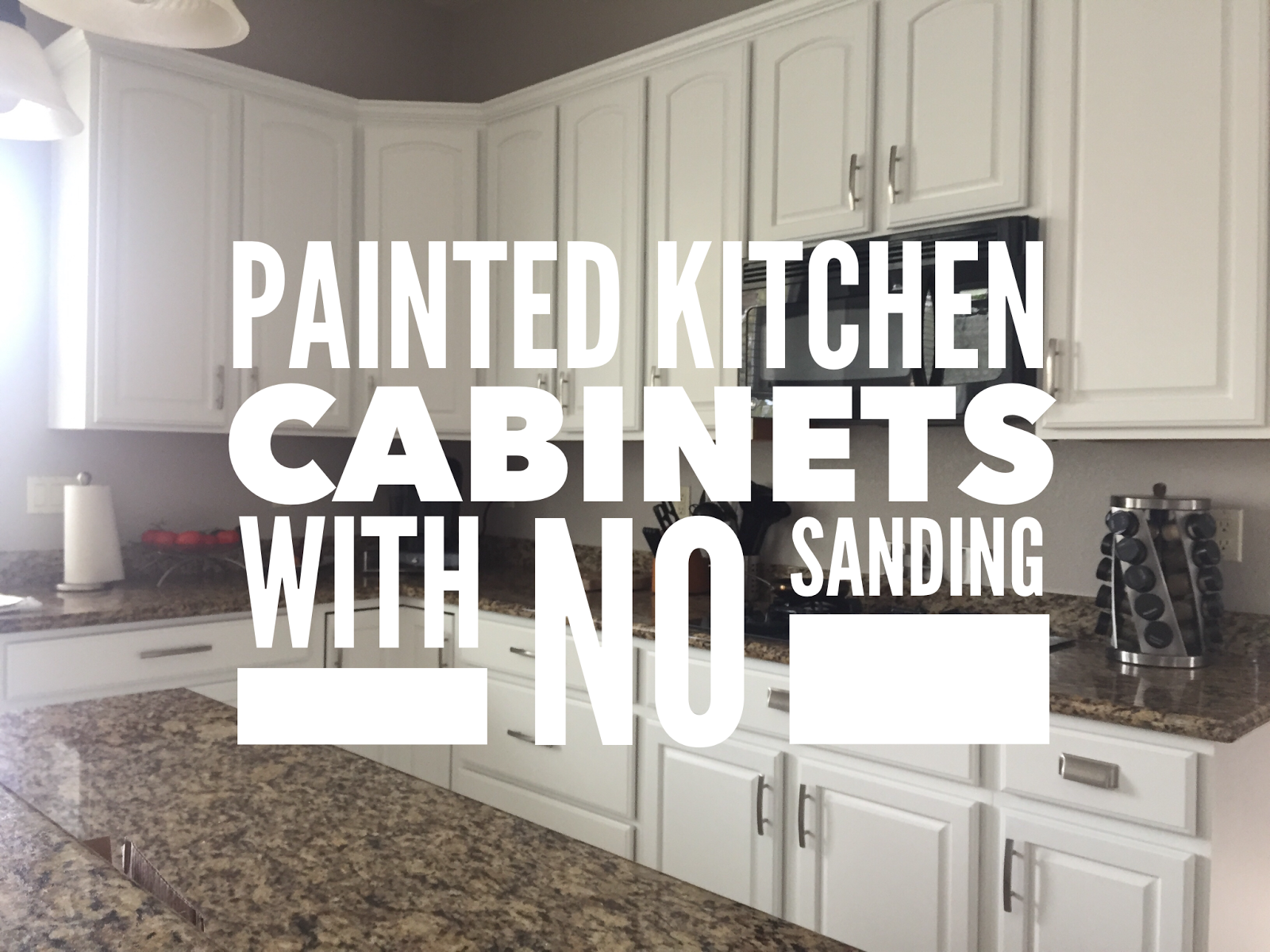 Upcycled Embellished How To Paint Kitchen Cabinets Without Sanding