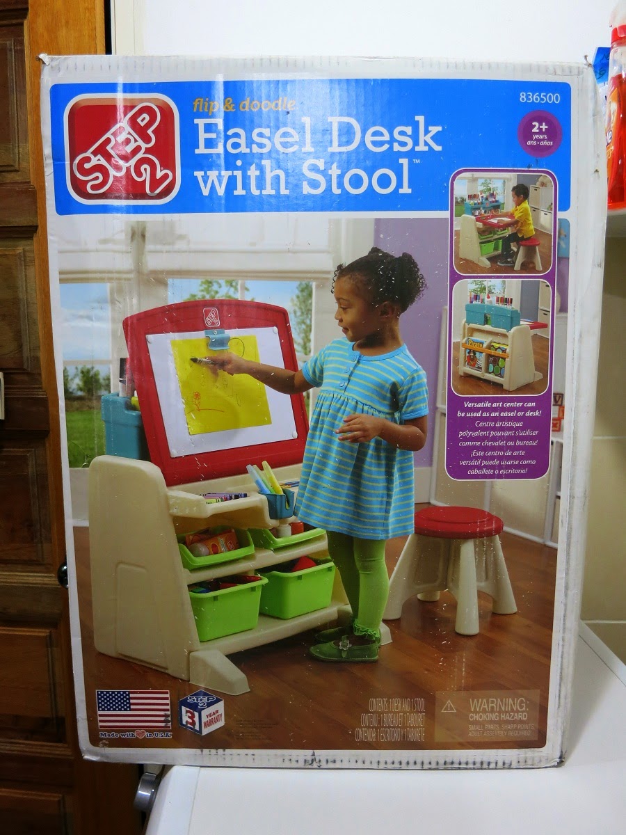 Strawberry Tags Step 2 Flip Doodle Easel Desk With Stool