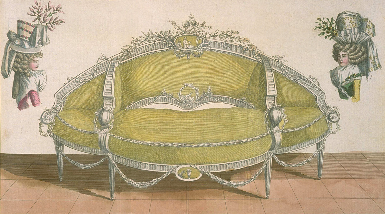 EKDuncan My Fanciful Muse Era French Furniture Plates 17861789