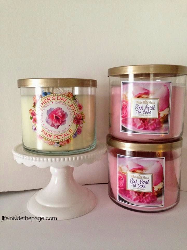 Life...Inside the Page Bath & Body Works Mothers Day Candle set