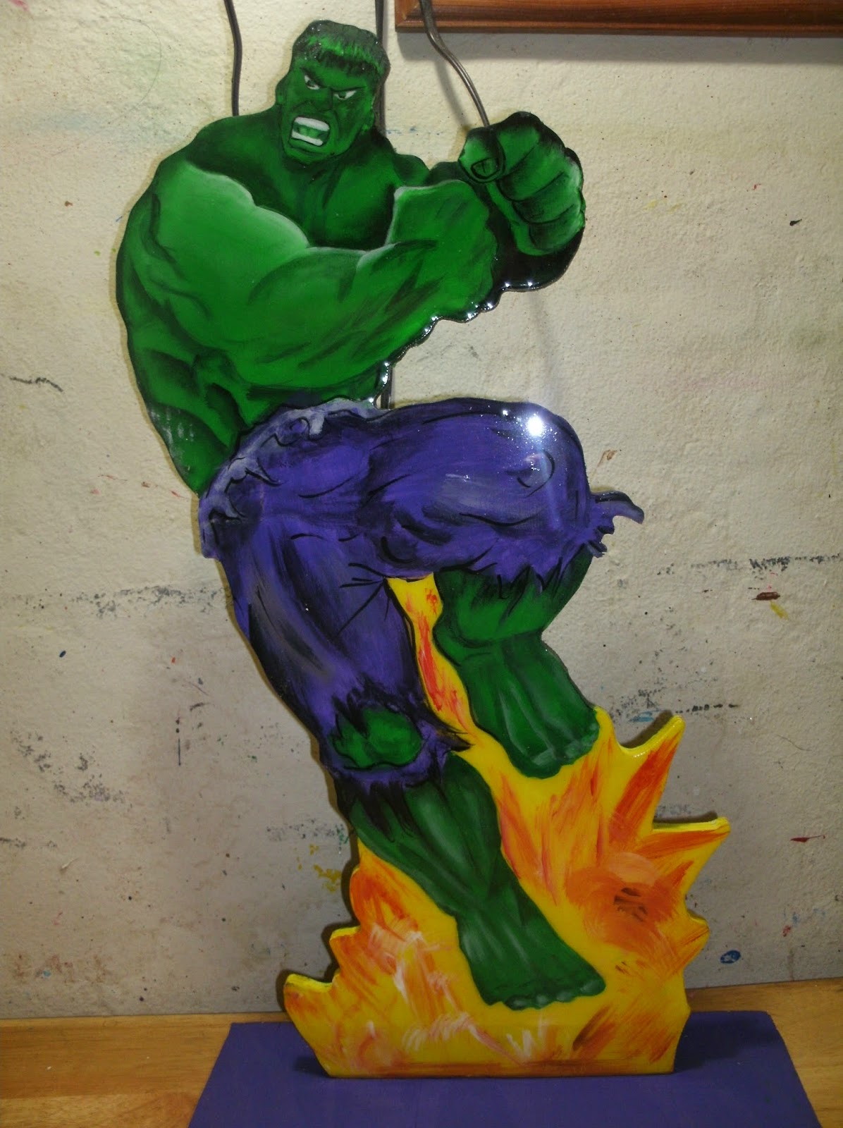 Centros+De+Mesa+Hulk Centro de mesa con la imagen de un gracioso y tierno increíble Hulk ...