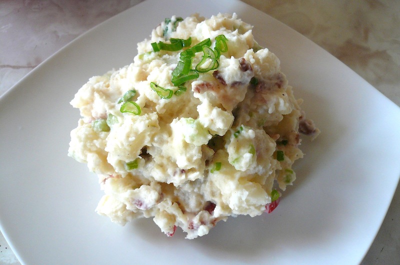 Ensalada de Papa con Tocino Mi Cocina Rápida