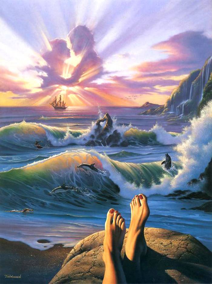 24 Mind Blowing and Surreal Paintings by Jim Warren Ye Kya Chutiyapa Hai