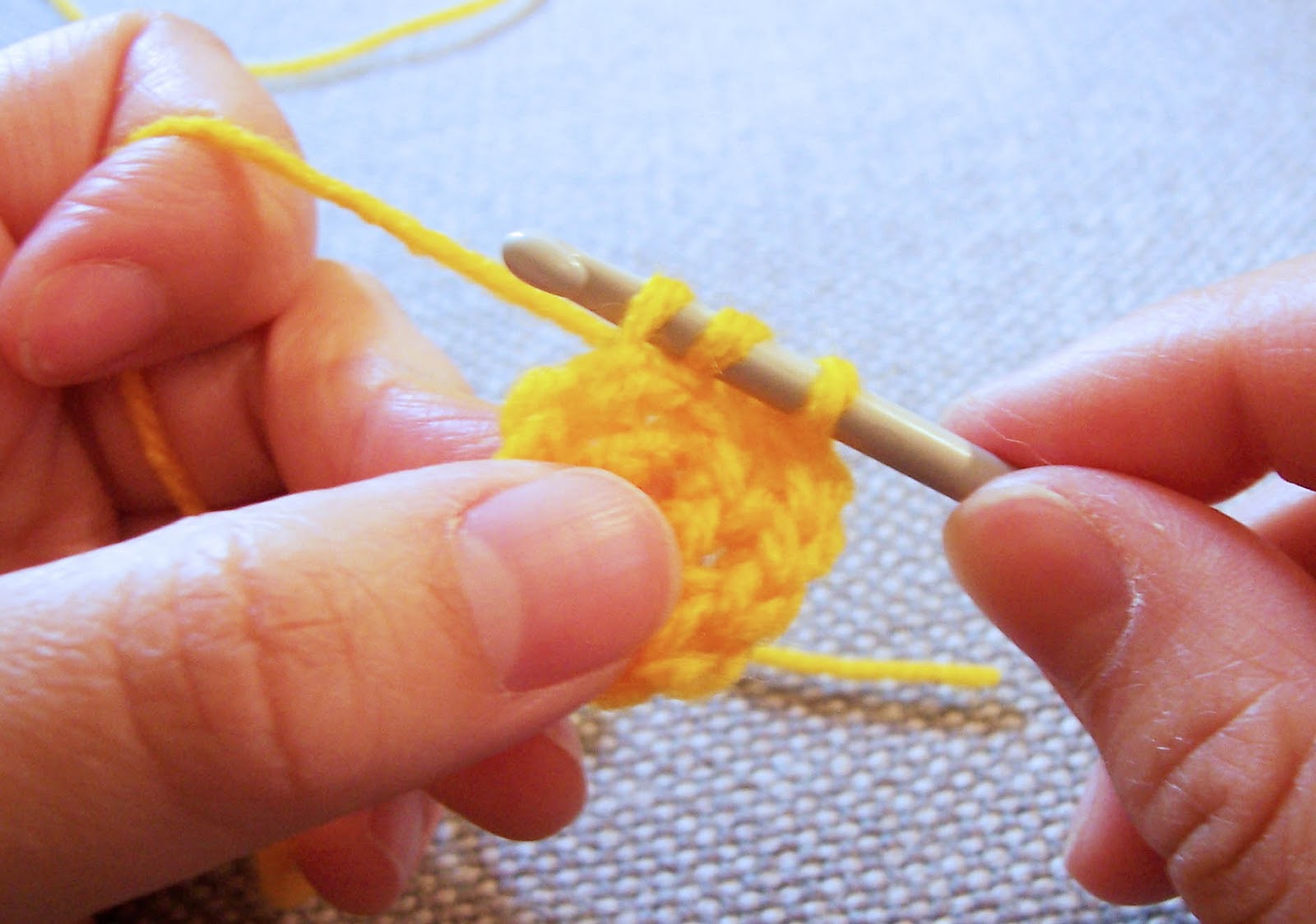 Three different ways to decrease stitches in a row or round in crochet, including  the invisible decrease, skipping a stitch and single crochet 2 stitches together.