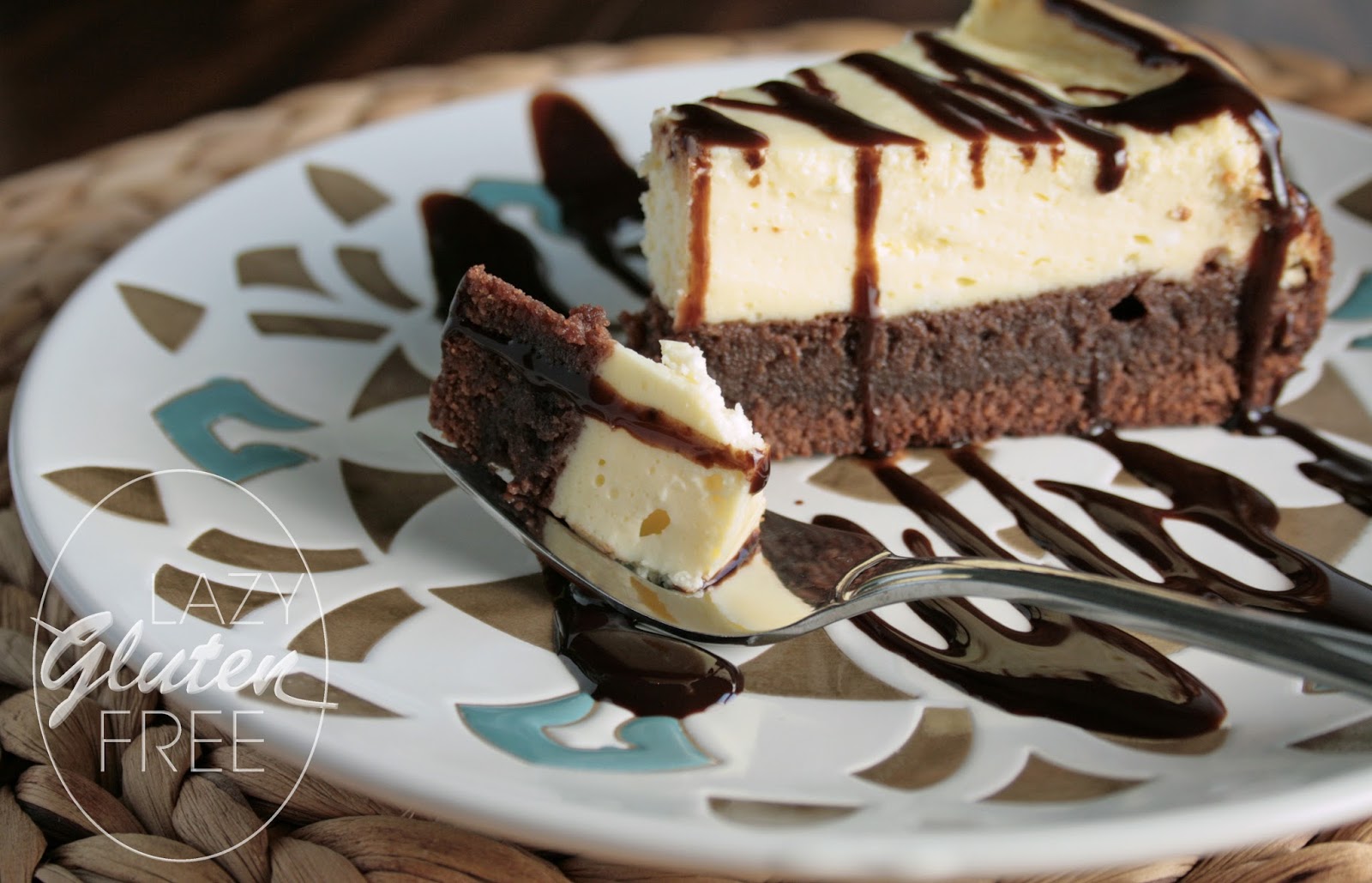 Lazy Gluten Free Gluten Free Brownie Cheesecake