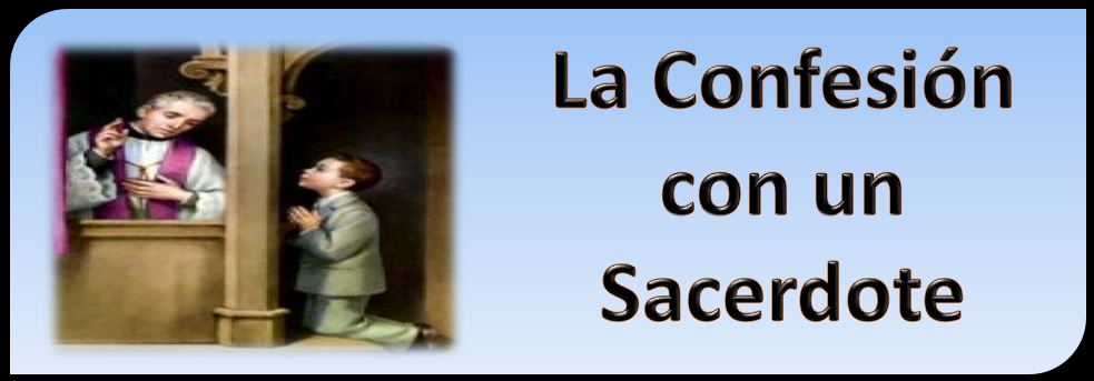 La única confesión que vale es con un Sacerdote Católico.