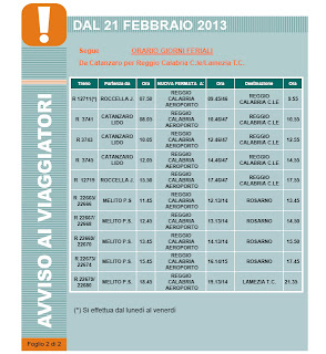 incontro reggio calabria orari